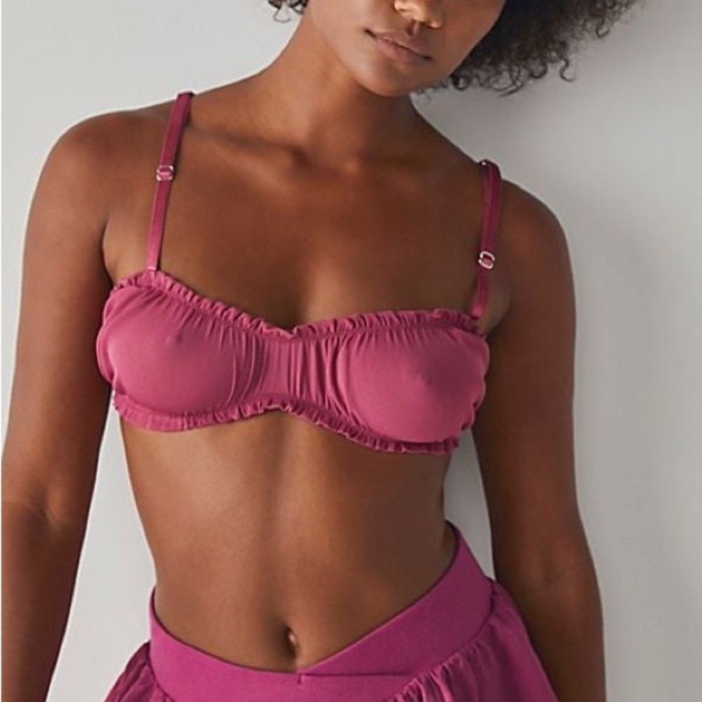 NWOT Intimately Free People At Home Mesh Bralette